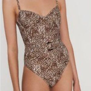 Faithful The Brand One Piece Amalfi Charlie Leopard Size S NWT Just reduced!!